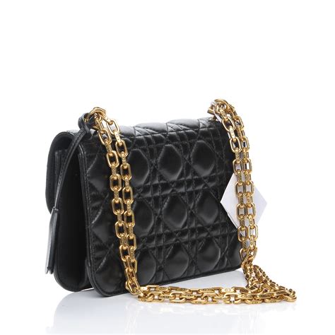 dior new lock small flap bag|CHRISTIAN DIOR Lambskin Cannage Ruffle New .